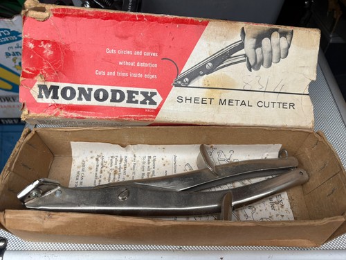 Vintage monodex sheet metal - vintage,