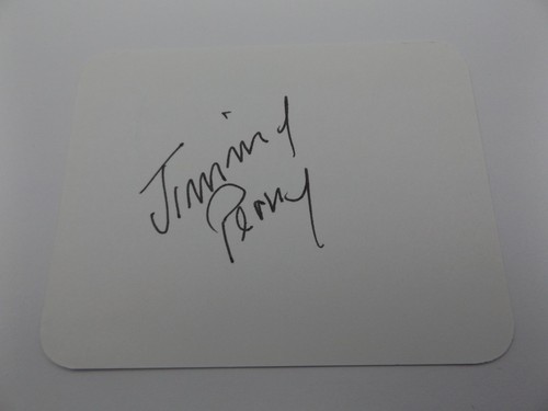 5 white card signed - 3.5",