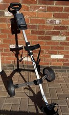 Dunlop Golf Trolley 2 Wheeled Foldable With Score Card Holder 