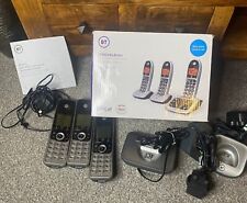 Bt Advanced Phone Z Trio Cordless Phone Set With Answer Machine Loud Speaker 