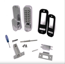 ERA Push Button Digital Door Lock, Oval Handle