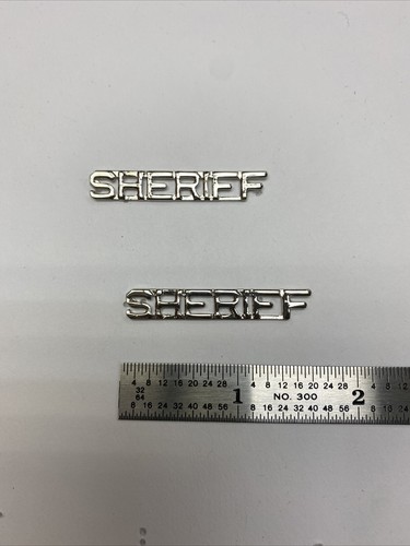 Sheriff silver police fire - sheriff,