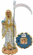 Santa Muerte 13" Resin Statue