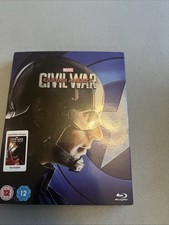 Marvel Captain America Civil War Blue Ray DVD