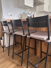 3x Ikea Breakfast Bar Stools
