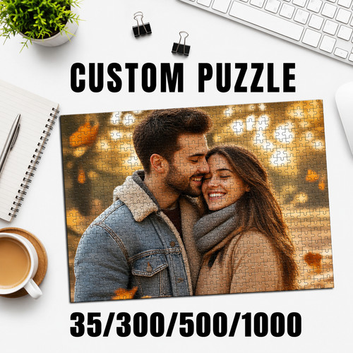 Personalised jigsaw puzzle any - personalised,