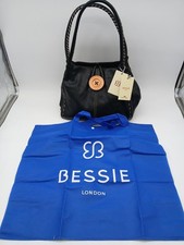 Bessie London Black Satchel