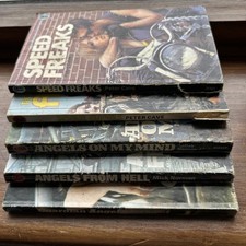 5 Early Bikers Books Vintage