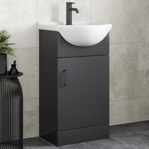 Avox black freestanding - black,