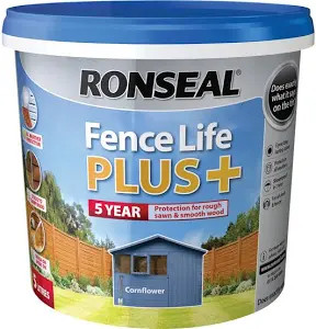 Ronseal fence life paint - fence,
