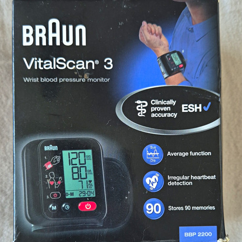 Braun vitalscan wrist blood - vitalscan,