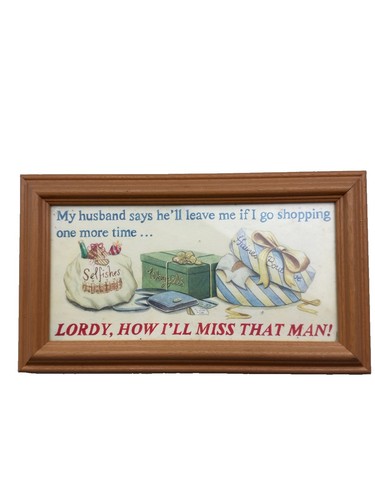 Funny shopping quote framed - funny,
