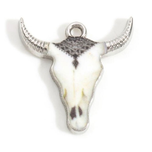 Stunning cow skull shaped - skull,