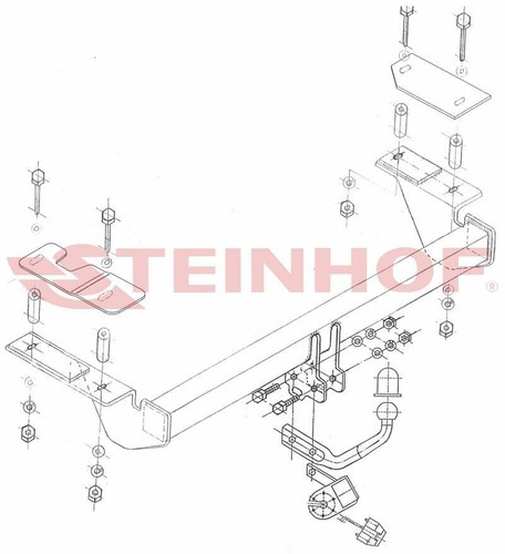 Steinhof towbar for vauxhall - steinhof,