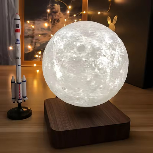 Levitating moon lamp magnetic - moon,