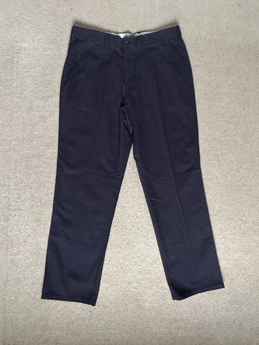 Premium navy chinos smart - m&s,