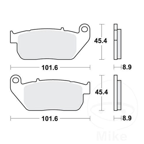 Trw brake pads sintered - trw,