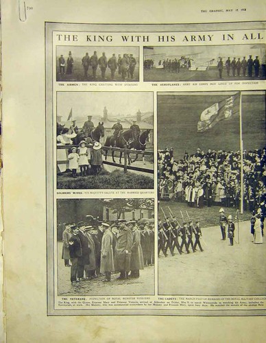 Original old antique - original, print