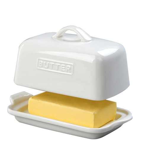 Jshky large butter dish with - large,