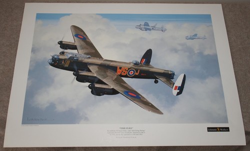 Avro lancaster time flies - time,