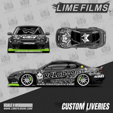 RC Car Sticker Set, Decal