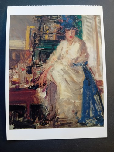 Scottish art postcard peggy - scottish,