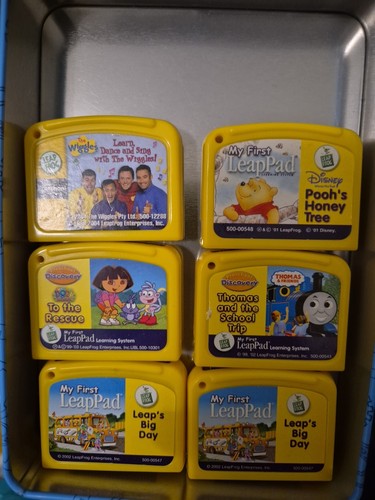 First leappad cartridges - my, 5x