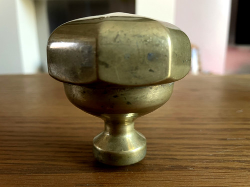 Antique brass octagonal - antique,