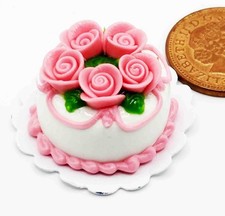 Dolls House Cake With Pink And