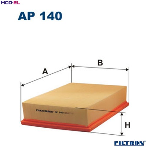 Air filter 140 for - for, skoda