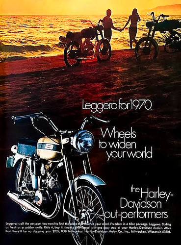 1970 harley davidson - harley-davidson, leggero
