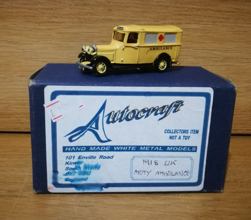 Autocraft white metal model