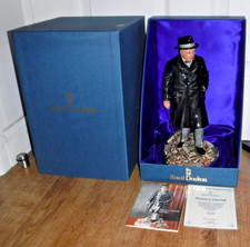 Rare Royal Doulton Winston Churchill HN3433 Ltd Ed Figure ~ Boxed COA Excellent