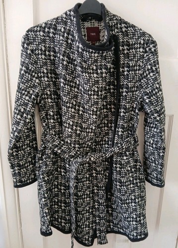 Next black white houndstooth - next,