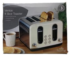 4 slice st steel Toaster