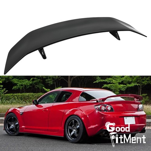 Glossy black rear trunk - black,