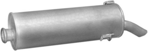 Exhaust rear muffler silencer - rear,