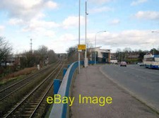 Photo 6x4 Road and railway