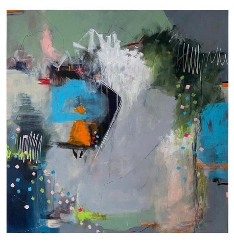 Large original abstract - original,