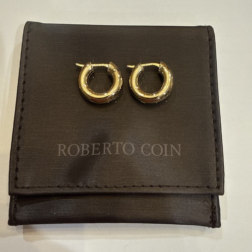 Roberto coin rounded hoops - roberto,