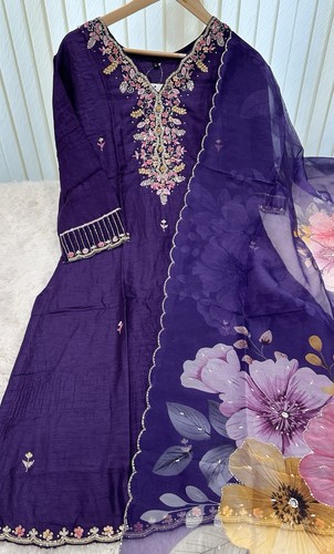 Purple embroidered women - purple,