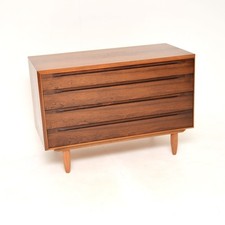 Danish Vintage Rosewood and Teak Chest of Drawers by IB Kofod Larsen