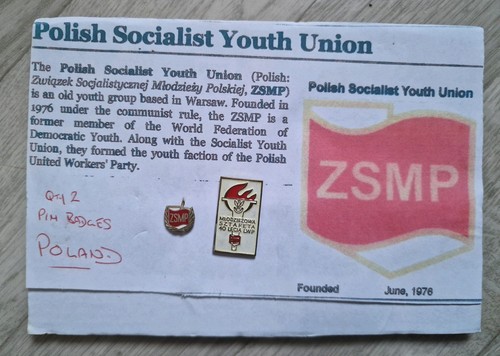 Vintage polish socialist - 2x,