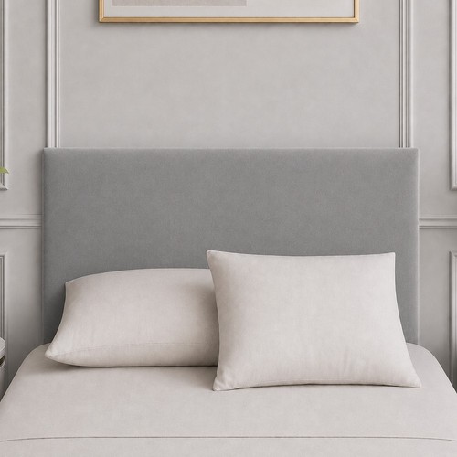 Plain headboard padded plush - headboard,