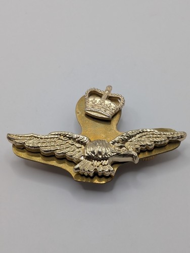 Raf queens crown - anodised, side