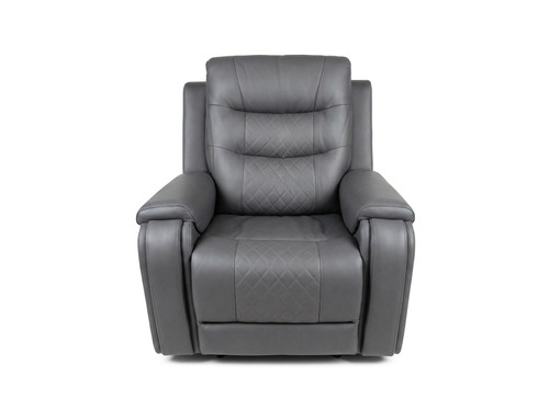 Forbes grey leather - leather, electric