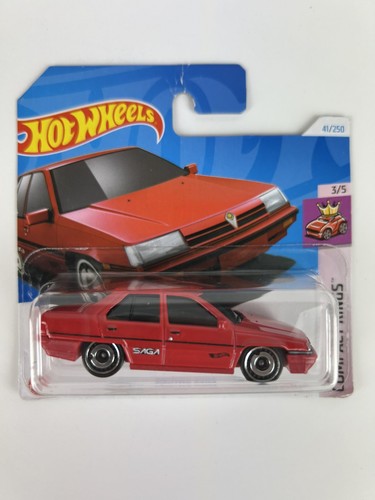 Hot wheels proton saga red - proton,