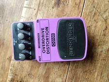 Behringer OD100 Electric Guitar Foot Pedal Overdrive/Distortion