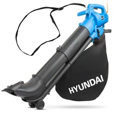 Hyundai 3 in 1 Leaf Blower Vacuum Shredder 3000W 6 Speeds 45L Bag 12m Cable