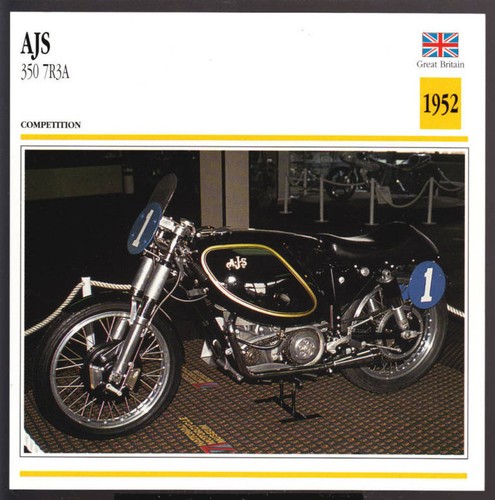 1952 ajs 350cc 7r3a boy - ajs, 7r
